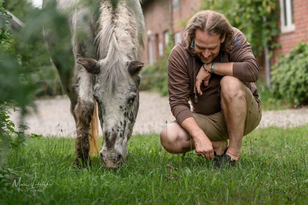 Welche Beziehung hast du zu deinem Pferd? 2 Marc Lubetzki mit Knabstrupper